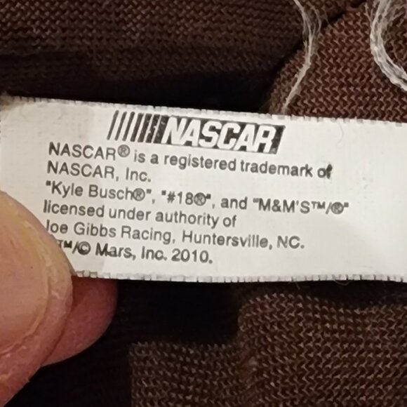 Nascar Joe Gibbs Racing Green M&M Character Toy - Picture 9 of 10